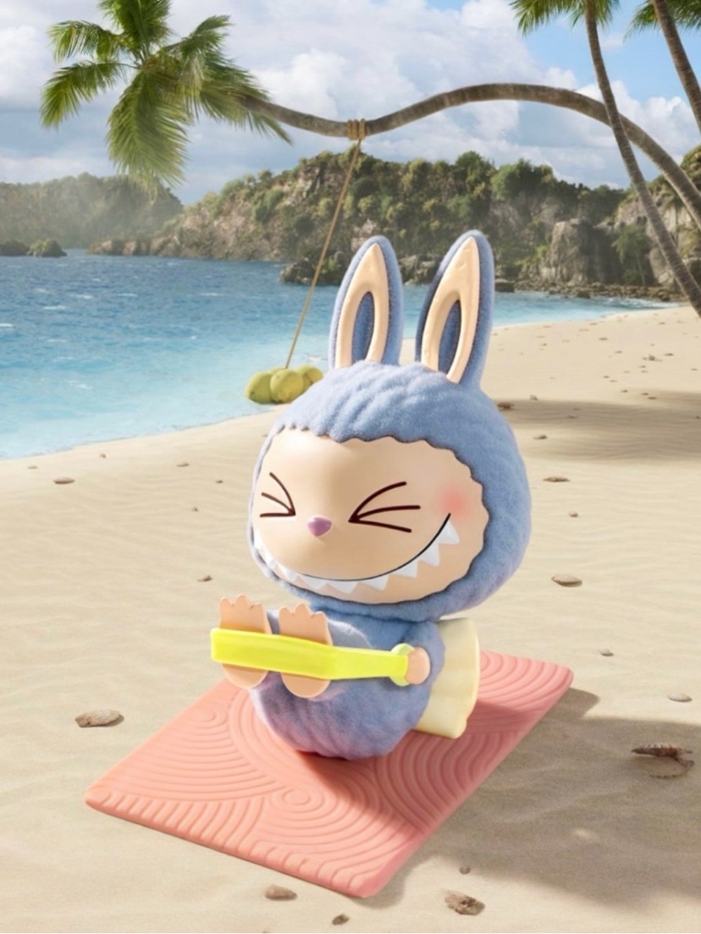 Pop Mart Labubu Stretch Out Lazy Yoga THE MONSTERS Blind Box BNIB - Picture 2 of 13